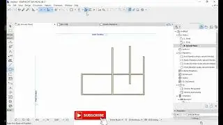 ArchiCAD Tutorial for beginners How to Trim, adjust, intersect, fillet/Chamfer toolballs of ArchiCAD