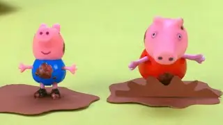 Peppa Pig Official Channel | Muddy Puddles | Cartoons For Kids | Peppa Pig Toys