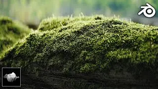 How to make Moss in Blender