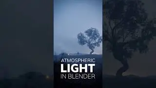🔥 Atmospheric LIGHT environment scene in BLENDER 