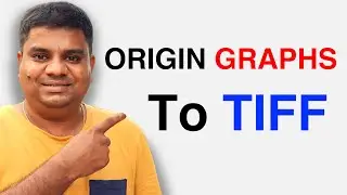 How to Save Origin Graph as TIFF