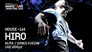 HIRO (ALMA) DANCE@LIVE JAPAN FINAL 2014 HOUSE Finalist TRAILER