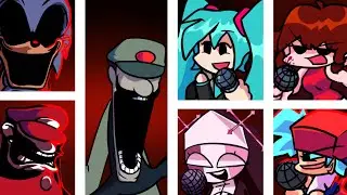 Triple-Appear But Everyone Sings it [FNF]