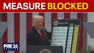Senate votes down measure to block Trump tariffs