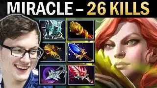 Windranger Dota Gameplay Miracle with 26 Kills and MKB