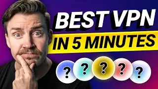 BEST VPN Comparison 2024 | TOP 5 recommendations in UNDER 5 minutes!