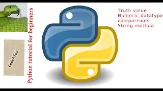 Python numeric,string,true,false |Python Tutorial #02| Python Tutorial for Beginners