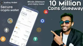 Best Crypto Wallet | Xcelpay | 10 Million XLAB Coin Giveaway 😍