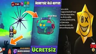 OYUNDA ÜRKÜTÜCÜ ŞEYLER OLUYOR ! ÜCRETSİZ ÖLÜ KUTU İÇİN GİZLİ ŞİFRE VERİLDİ - Brawl Stars