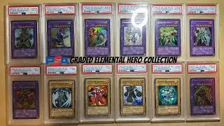 My COMPLETE PSA Graded Elemental Hero Collection! 🔥