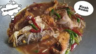 Ikan Goreng Kuah Asam Sedap Dan Segar Rasa Masam Kuah Dan Mudah Disediakan ❗Sour Sauce Fish Recipe