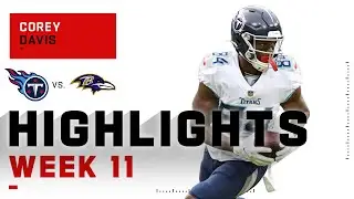 Corey Davis Impresses w/ 113 Receiving Yds  | NFL 2020 Highlights