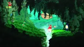 Rayman Origins прохождение часть 3(xbox360)