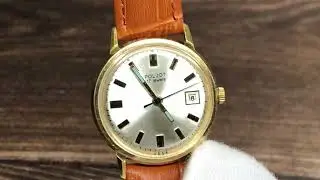 ЧАСЫ ПОЛЕТ 17 КАМНЕЙ СССР 1970е / WATCH POLJOT USSR