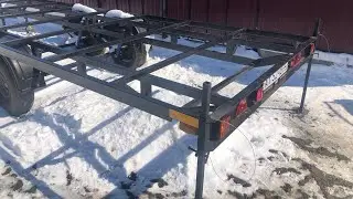 Опорные стойки для прицепа сделай сам (стойки своими руками вместо заводских).