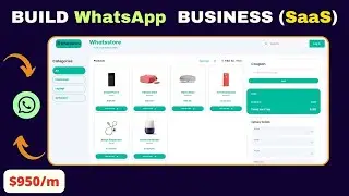 How to Create a WhatsApp Store Builder | Start a software business | Software as a Service [ SaaS ]