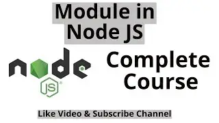 Node js Tutorial : #5 Module in Node js | Core Module in Node js