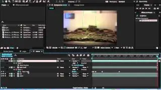After Effects Tutorial | Invisible Camera in Mirror