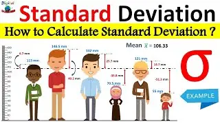 What is Standard deviation ? (Simply explained) | How To Calculate Standard Deviation with example