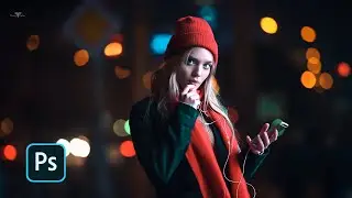 Outdoor night Portrait Edit Easily - Photoshop Tutorial