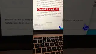 ChatGPT Hack No one knows 🤫