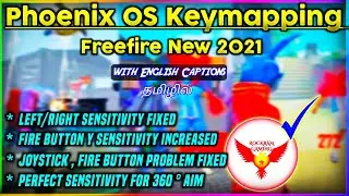 PhoenixOS free fire Keymapping in Tamil 2021 | without mouse drag problem, Joystick problem