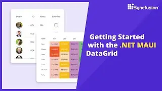 Getting Started with the .NET MAUI DataGrid Control