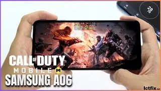 Samsung Galaxy A06 Call of Duty Mobile Gaming test CODM | Helio G85