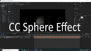 🆕how To Create A 3d Sphere In After Effects 👉 Cc Sphere After Effects Tutorial Video