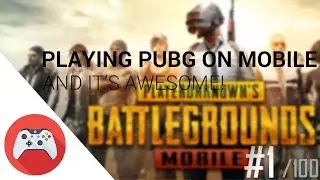 PUBG On Mobile - I Won My First Game, It's Awesome!