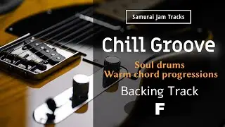 Chill Soul Guitar Backing Track in F major