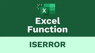 The Learnit Minute - ISERROR Function #Excel #Shorts