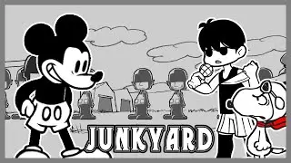 FNF Junkyard, but Mickey Mouse and Omori sing it