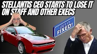 Stellantis CEO Carlos Tavares Starts Losing It On Staff And Other Executives