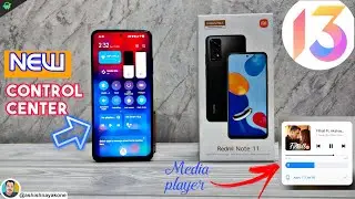 How to Setup MIUI 13 Control Center & Media Player with Xiaomi or POCO Device