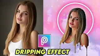 DRIPPING EFFECT PICSART TUTORIAL | STYLISH DP EDITING  PICSART | PICSART PHOTO EDITING 2020