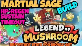 Important stats you should get for HP-REGEN Sustain Build - Legend of Mushroom Rush Sea