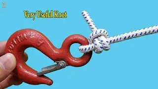 The two most commonly used knot in daily life @9DIYCrafts