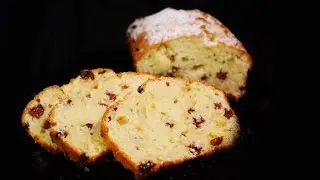 ВСЁ СМЕШАЛИ И В ДУХОВКУ! Нежнейший кекс с изюмом | Soft Cake with Raisins