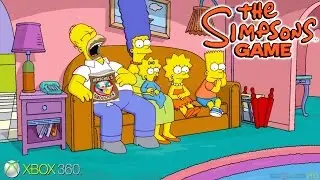 The Simpsons Game - Xbox 360 / Ps3 Gameplay (2007)