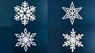 Amazing Snowflakes | How to make snowflakes out of paper