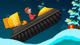 ХОВЕР в Hill Climb 2! Открыли и прокачали тачку Экраноплан похожую на машину из Car Eats Car 3