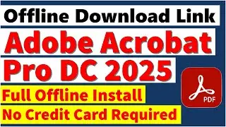 How to Download & Install Adobe Acrobat Pro DC 2025 Full Version TRIAL From Adobe | Best PDF Editor