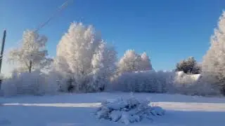 Зима в деревне