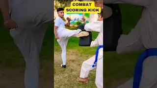 COMBAT SCORING KICK 😱| TKD 