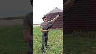 Which pellet will go through a grain bin? #airgun #gun #airgunshooter #hunting #airgunning #shorts