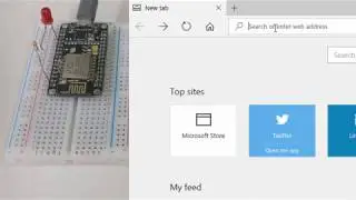 Controlling LED at NodeMCU HTTP Server from client side