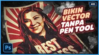 CARA CEPAT MEMBUAT VECTOR STYLE DI PHOTOSHOP TANPA MENGGUNAKAN PEN TOOL