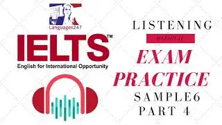 IELTS Listening Sample 6 part 4