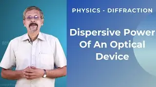 Dispersive Power Of An Optical Device
